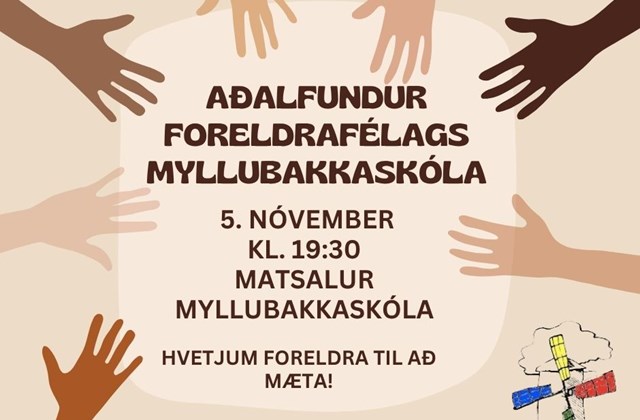 ADALFUNDUR FORELDRAFÉLAGS MYLLUBAKKASKÓLA