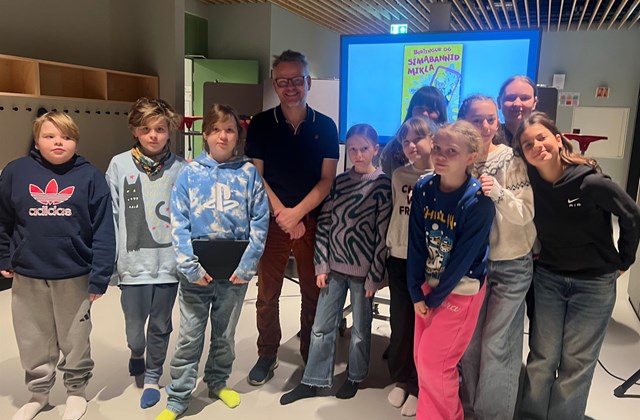 Rithöfundar í heimsókn