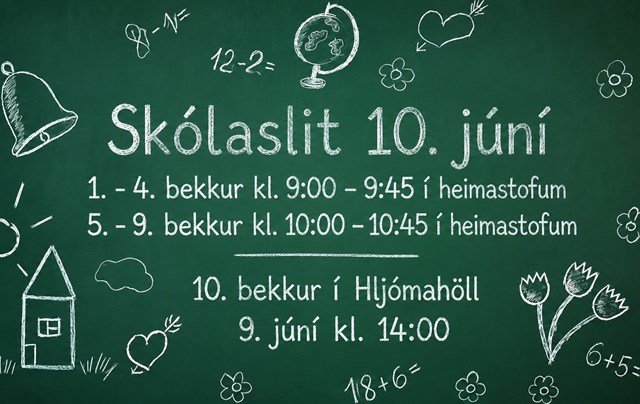 Skólaslit 2026