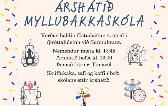 Árshátíð Myllubakkaskóla 2025