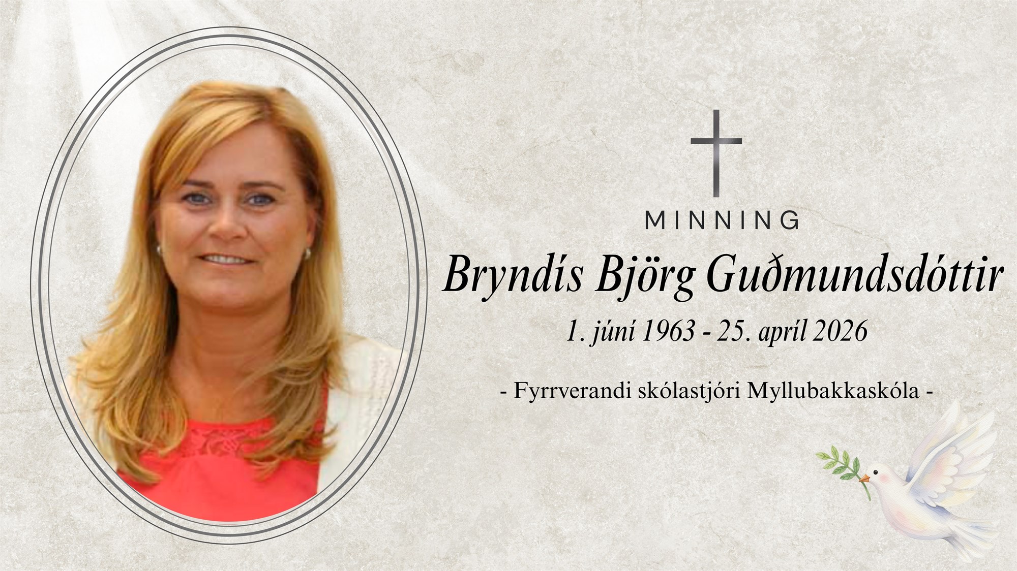 Minning - Bryndís Björg Guðmundsdóttir