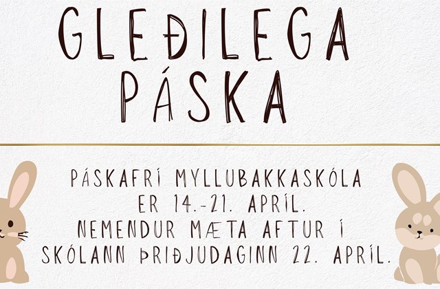 Gleðilega páska