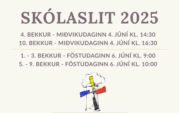 Skólaslit 2025