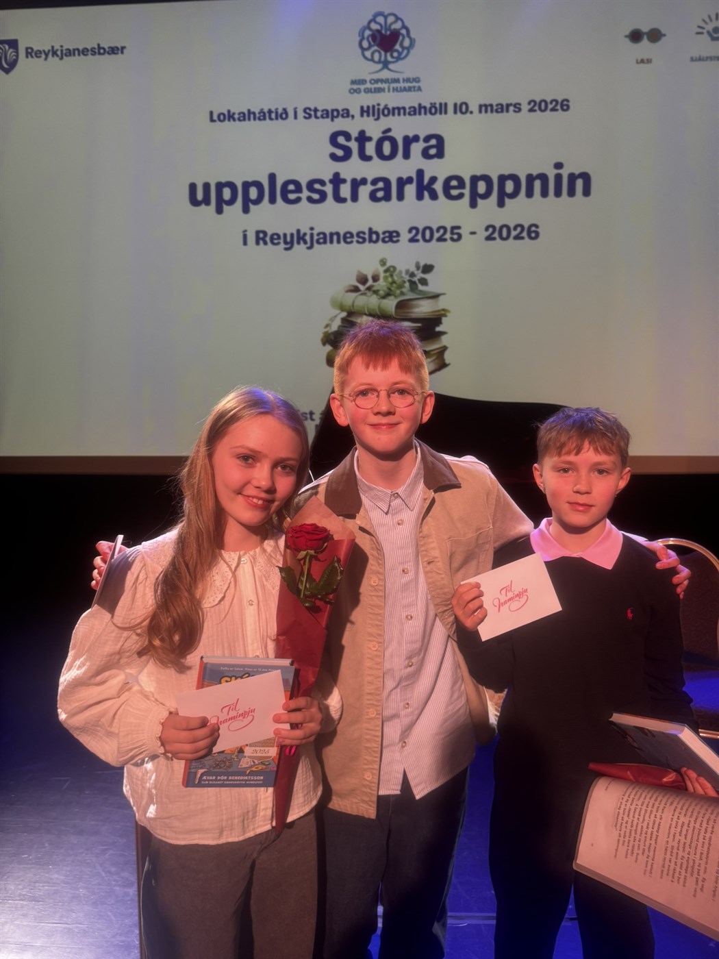 Halla Björk í 2. sæti í Stóru upplestrarkeppninni