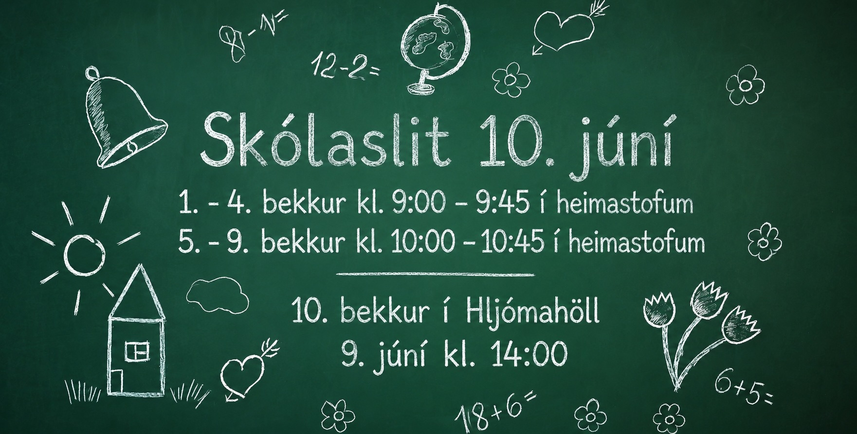 Skólaslit 2026