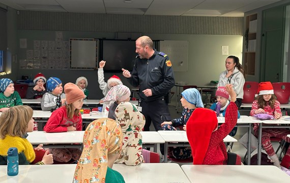 Fræðsla um brunavarnir og öryggi í 3. bekk