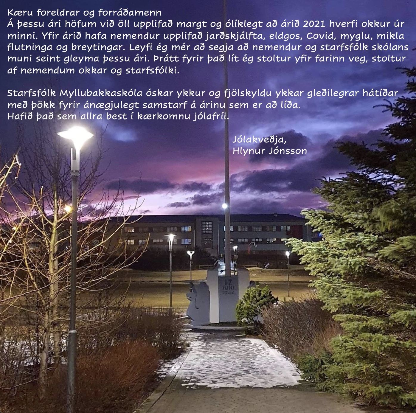 Jólakveðja